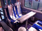 Essais de conditionnement de l’air sur une remorque de TGV Duplex